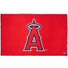 Los Angeles Angels Wool Throw Blanket Red active Current Dry clean or hand wash MLB personalization