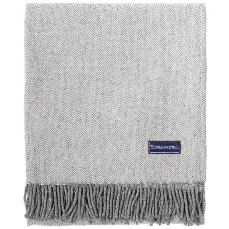 Ashby Wool Throw Blanket active Current group-gallery machine washable personalization Solids