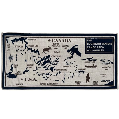 BWCA Map Towel BWCA active Current Full Price machine washable