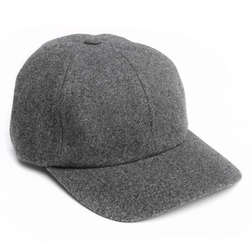 Wool Ball Cap Gray active Baseball Caps Current dry clean only Full Price group-gallery