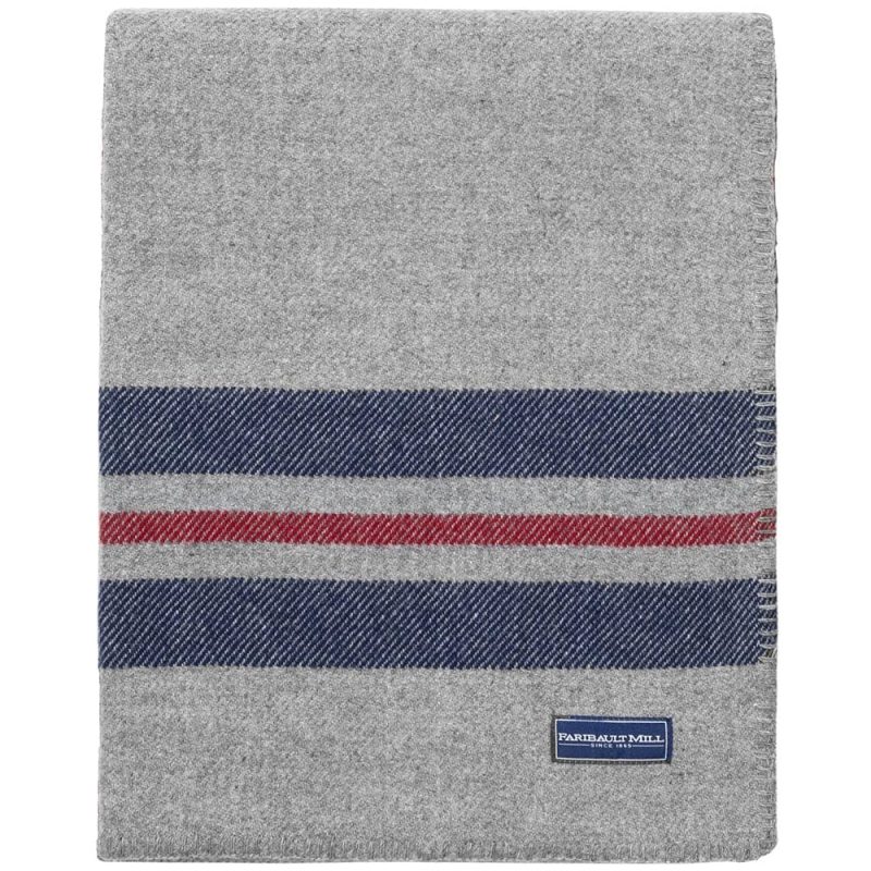 Cabin Wool Throw active Current Full Price group-gallery machine washable personalization Stripes