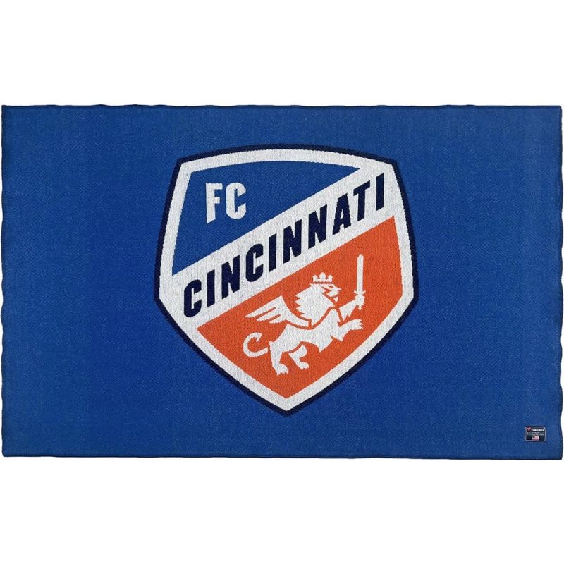 Cincinnati FC Wool Throw Blue active Current Dry clean or hand wash personalization