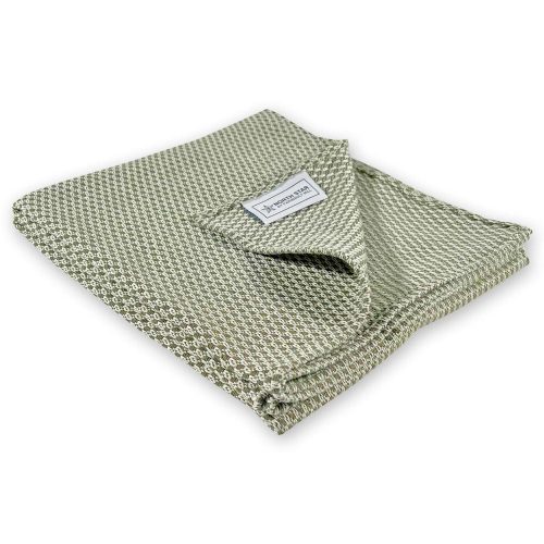 North Star Crepe Throw - Green Green Current Full Price group-gallery Machine Washable sustainable throws