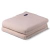 Edgecomb Cotton Blanket - Natural Edgecomb Natural active Current Full group-gallery King machine washable Queen Solids Twin