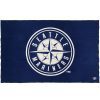 Seattle Mariners Wool Throw Blanket Navy active Current Dry clean or hand wash MLB personalization