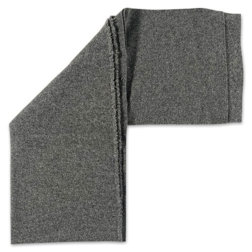 Military Blanket Remnant Piece - Gray Gray active