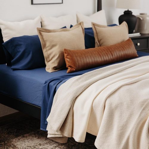 Navy Sheets Lifestyle 3