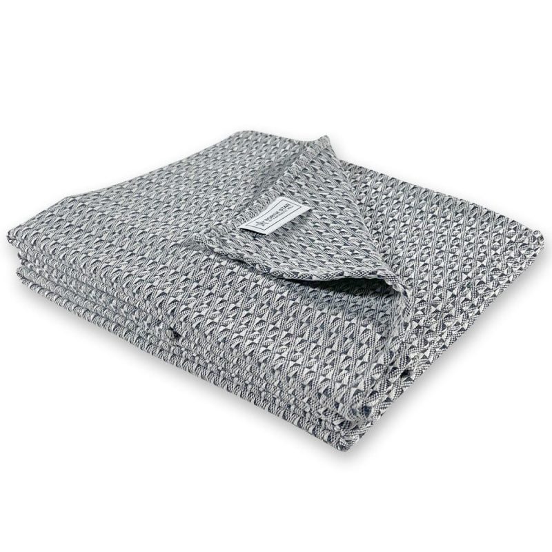 North Star Point Twill Blanket - Blue Blue Current Full Price group-gallery Machine Washable north star sustainable