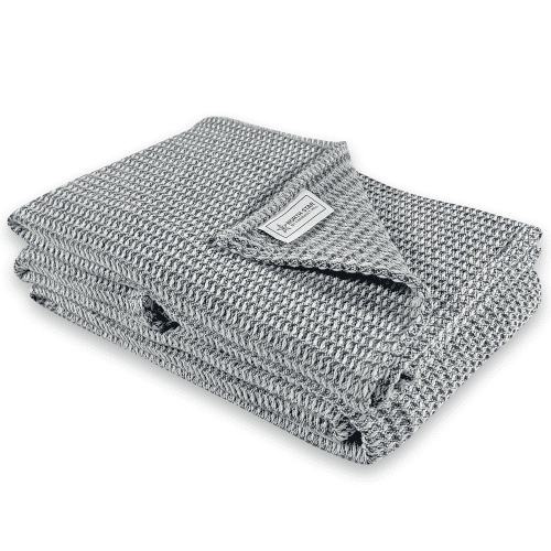 North Star Waffle Weave Blanket - Blue Blue Current Full Price group-gallery Machine Washable north star sustainable