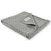 North Star Point Twill Throw - Gray Gray Current Full Price group-gallery Machine Washable north star sustainable throws