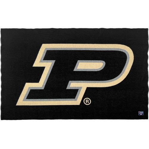 Purdue Boilermakers Wool Throw Black active Current Dry clean or hand wash personalization