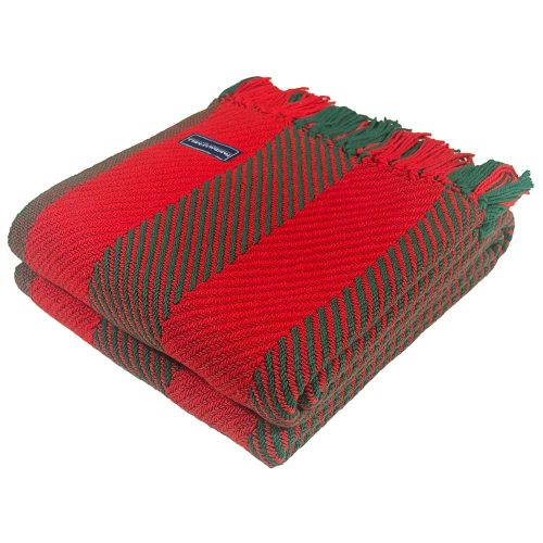 Christmas Monhegan Cotton Throw Red Green active group-gallery machine washable