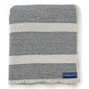 Reversible Framed Stripe Wool Throw active Current Dry clean or hand wash Full Price group-gallery personalization Stripes