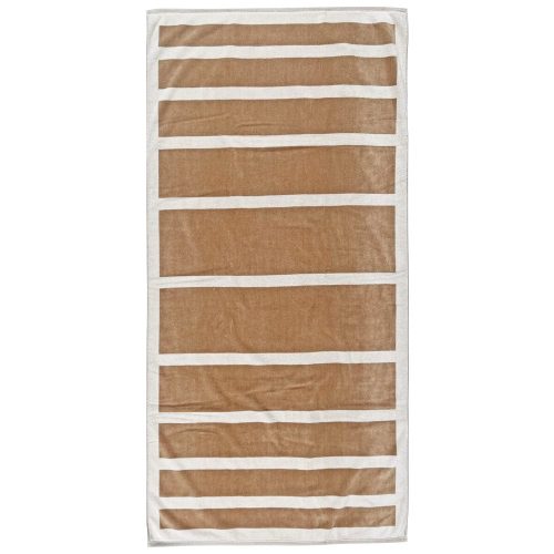 Reversible Framed Stripe Towel Heritage Beige active Current Full Price group-gallery machine washable Stripes