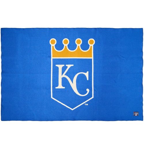 Kansas City Royals Wool Throw Blanket Blue active Current Dry clean or hand wash MLB personalization