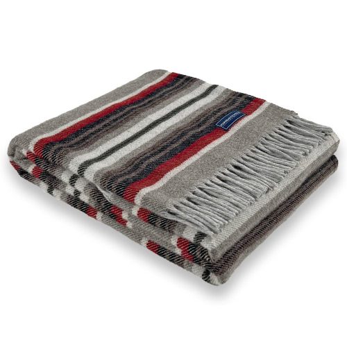 Sandstone Wool Throw Blanket Red active Current Full Price group-gallery machine washable Solids