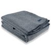 Summit Wool Blanket Navy active Current Dry clean or hand wash Full Full Price group-gallery King Queen Solids Twin