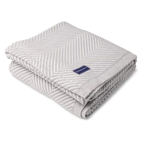 brahms mount monhegan cotton throw without fringe 30054498599021