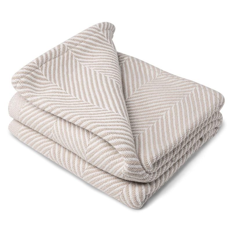 brahms mount monhegan cotton throw without fringe 30055580598381