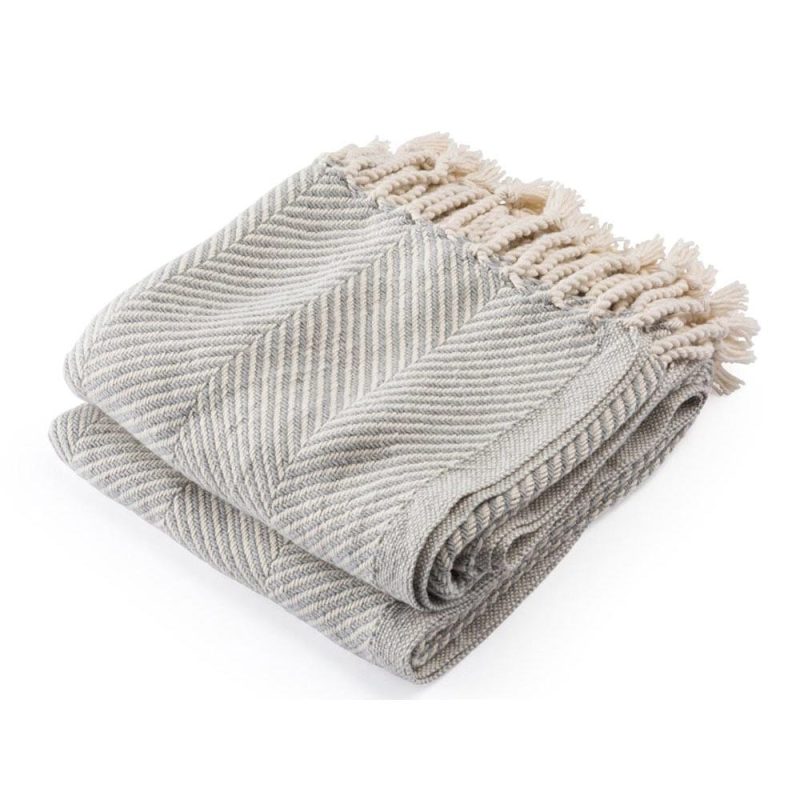 brahms mount monhegan gray heather copy of limited edition monhegan cotton throw with fringe 29778468798573