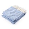 Newfield Cotton Throw - Hydra Twist With Fringe Newfield Hydra Twist active Herringbone machine washable