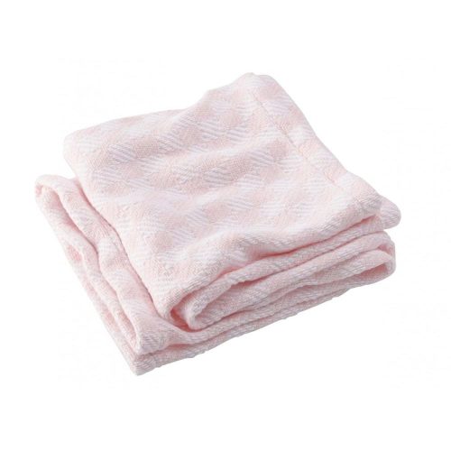 Pogonia Cotton Baby Blanket Pogonia Pale Pink active Current Full Price group-gallery machine washable Patterns & Plaids personalization