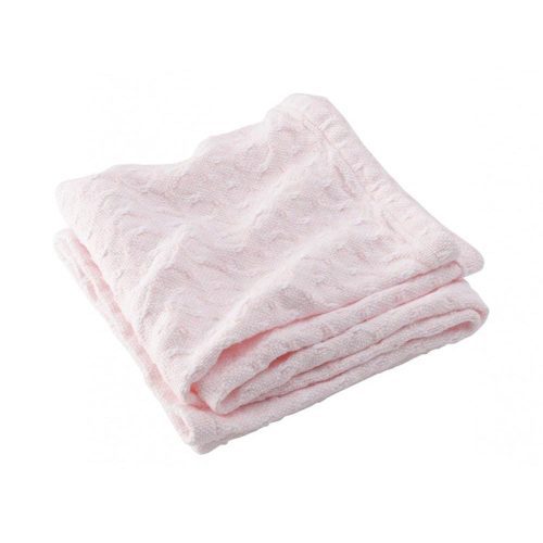 Sandpiper Cotton Baby Blanket Pale Pink active Current Full Price group-gallery machine washable personalization Solids