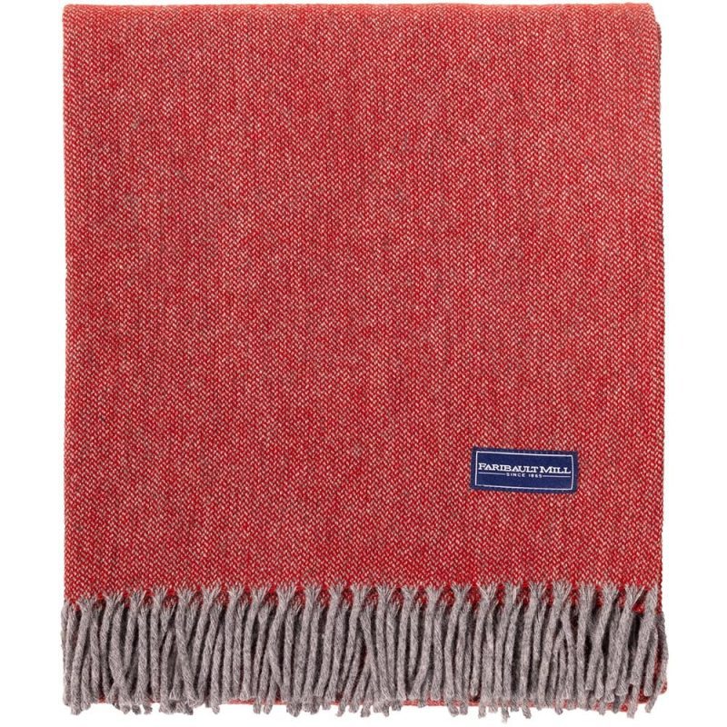 Ashby Wool Throw Blanket active Current group-gallery machine washable personalization Solids