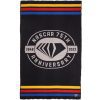 Nascar 75th Anniversary Wool Throw Black active Current Dry clean or hand wash personalization