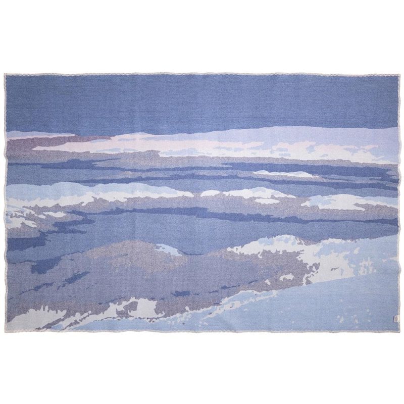 faribault mill blue great smoky mountains national park wool throw 30032939974765