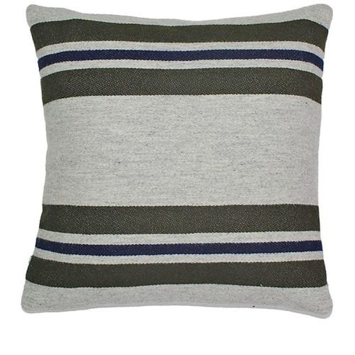 Cabin Pillow Case Smoke Gray Olive Navy active Current Dry clean or hand wash group-gallery Stripes