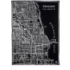 Chicago Map Wool Throw Chicago Map active Current Dry clean or hand wash Full Price Lakes & Maps