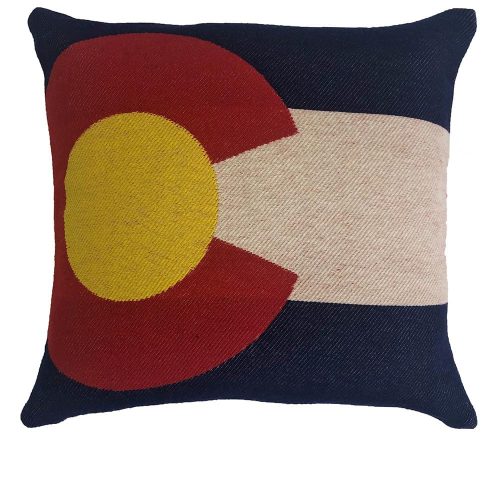 Colorado Flag Wool Pillow Case Colorado Flag active Current Dry clean or hand wash