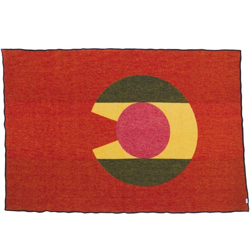 faribault mill colorado flag colorado flag wool throw 15046533742701