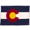 Colorado Flag Wool Throw Colorado Flag active Current Dry clean or hand wash Full Price Great Flags