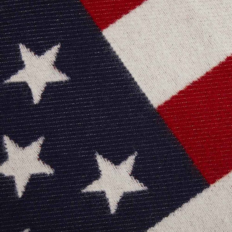 faribault mill flag throw red white navy american flag red white navy wool throw 3823789637741