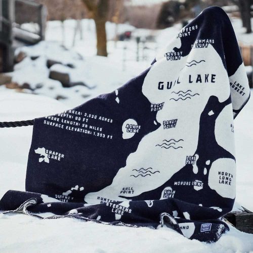 faribault mill gull lake factory second gull lake wool throw blanket 29203308511341