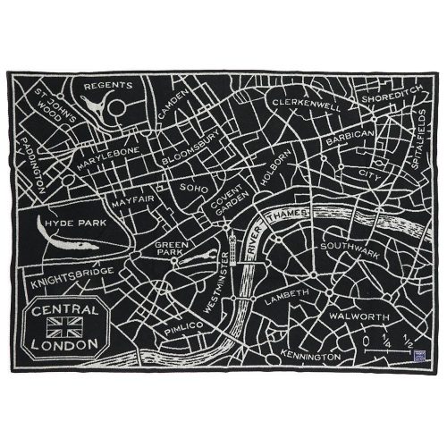 London Map Wool Throw London Map active Current Dry clean or hand wash Full Price Lakes & Maps