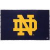 Notre Dame Wool Throw Navy active Current Dry clean or hand wash personalization