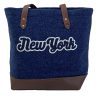 Lowertown New York Wool Tote New York active Patterns & Plaids