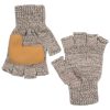 Fingerless Gloves with Leather Oatmeal active Current dry clean only Full Price group-gallery