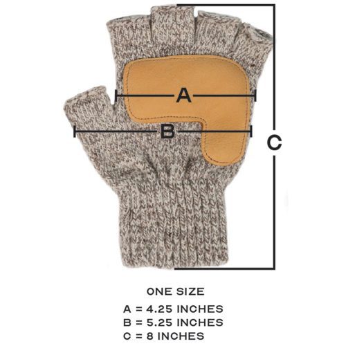 faribault mill store only deerskin fingerless gloves 29903702065261 6c262157 3c1a 4a44 96f5 06caad0db246